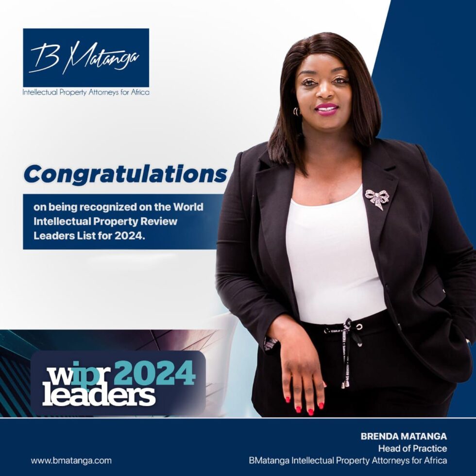 Recognition on WIPR Leaders List 2024 BMatanga IP Attorneys