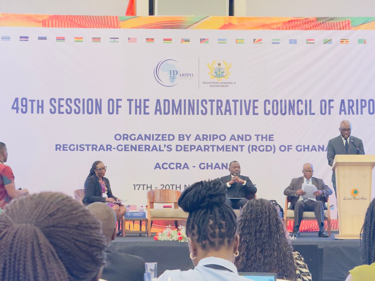 BMatanga IP Attorneys at the 49th ARIPO Administrative Council Session in Accra, Ghana